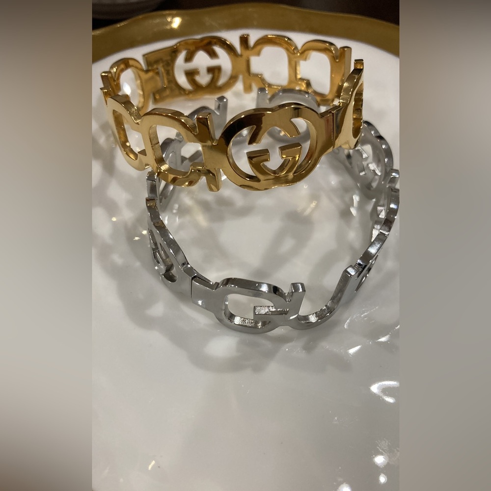 Gucci Bangle Silver tone - Picture 2 of 2